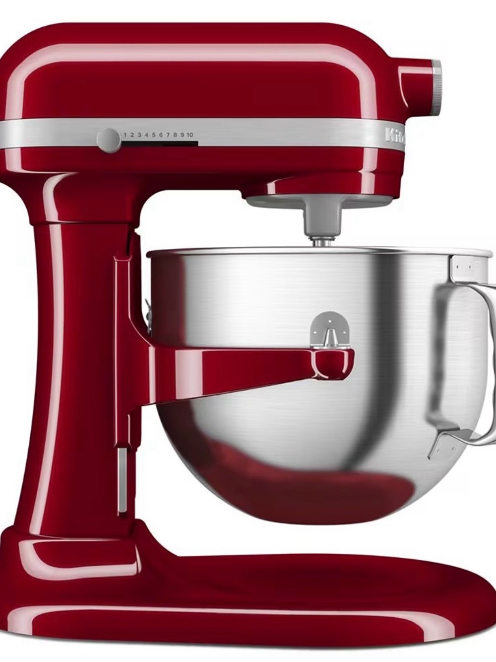 KitchenAid Stand Mixer in Empire Red with Stainless Bowl 7 QT lift stand mixer
